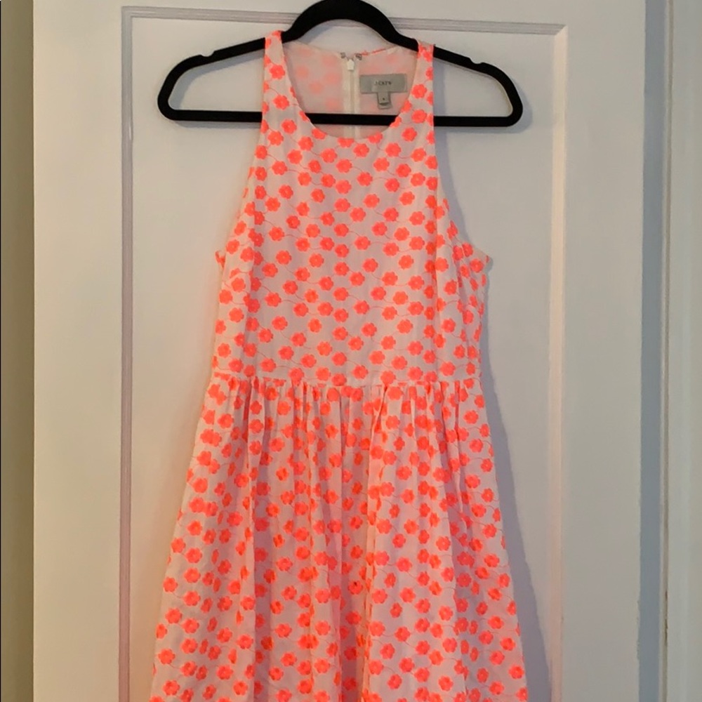 Jcrew Embroidered dress, size 4